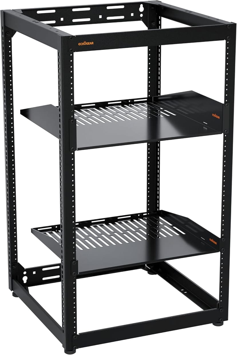 ECHOGEAR 20U open frame server rack