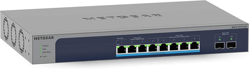 NETGEAR MS510TXUP managed multi-gigabit switch